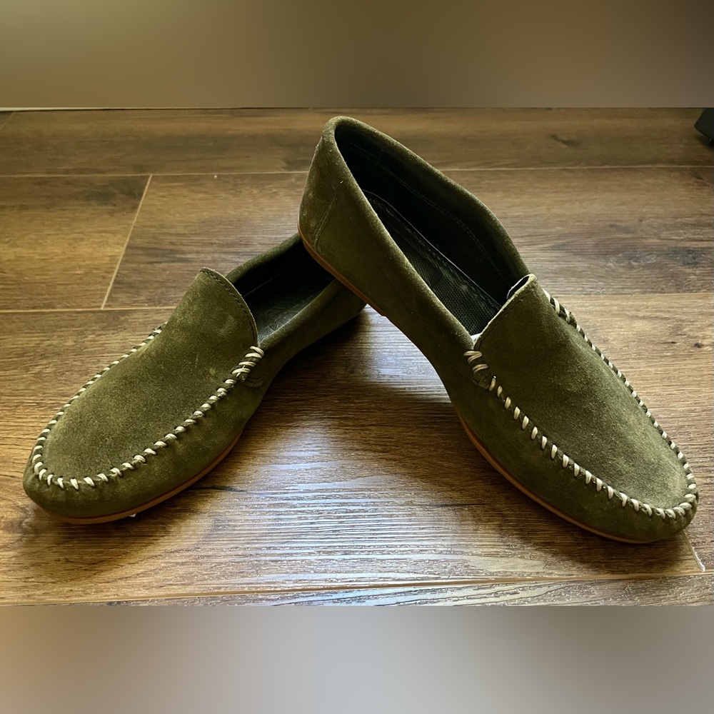 Tre Danari Positano Suede driving moccasin slip on Classic